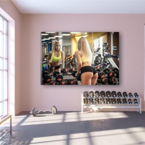tablou canvas antrenament fitness